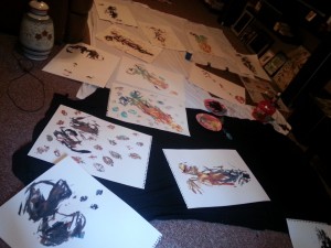 experiment with leaves